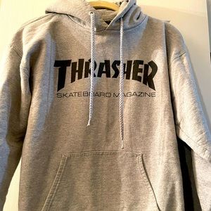 Thrasher Grey Hoodie